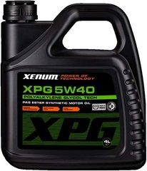 Моторне масло Xenum XPG 5W40 4л (1624004) 1624004 фото