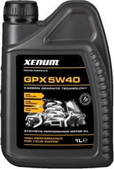 Моторне масло з графітом Xenum GPX 5W-40 1 л (1136001) 1136001 фото