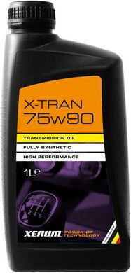 Трансмісійне масло Xenum X-TRAN 75W90 1л (1181001) 1181001 фото