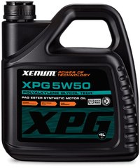 Моторное масло PAG Xenum XPG 5W50 1 л (1778001)
