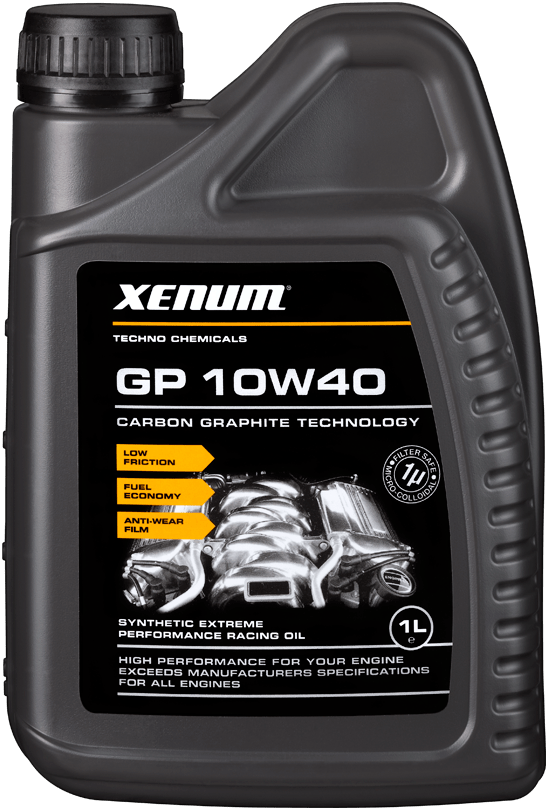 Моторное масло з графітом Xenum GP 10W-40 1 л (1143001)