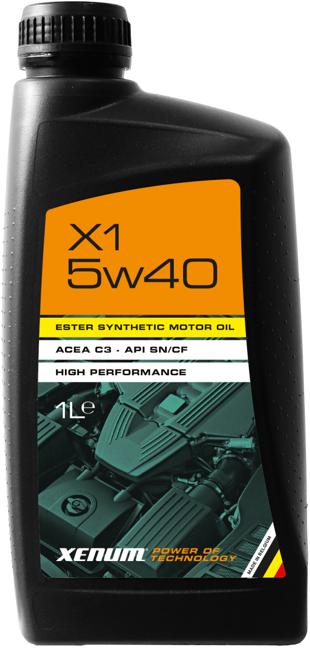 Моторное масло Xenum X1 5W40 1 л (1167001)