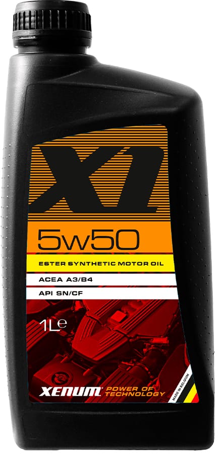 Моторное масло Xenum X1 5W50